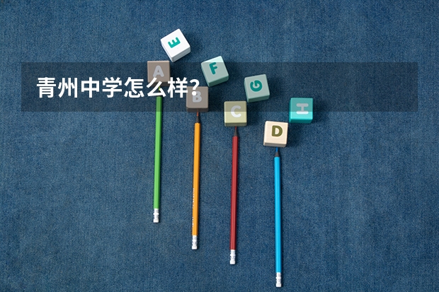 青州中学怎么样？