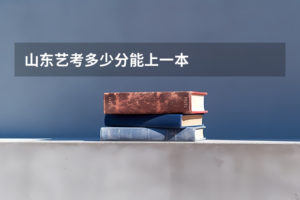 山东艺考多少分能上一本