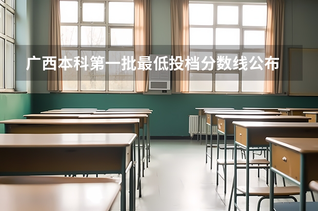 广西本科第一批最低投档分数线公布 江西第一批本科录取投档线