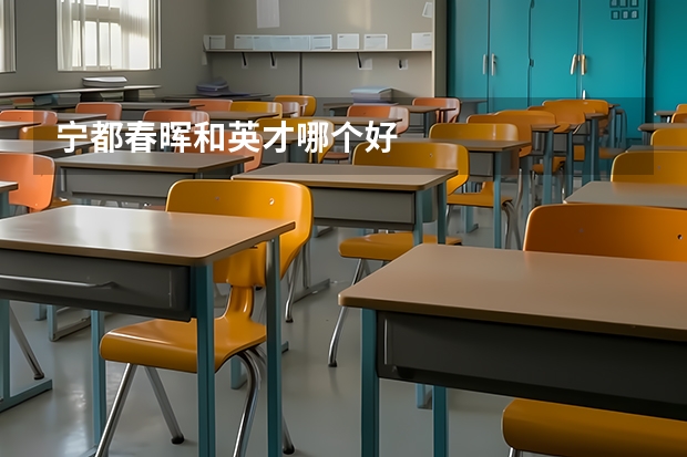 宁都春晖和英才哪个好