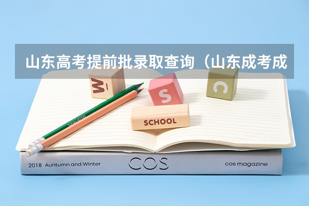 山东高考提前批录取查询（山东成考成绩查询入口在哪？）