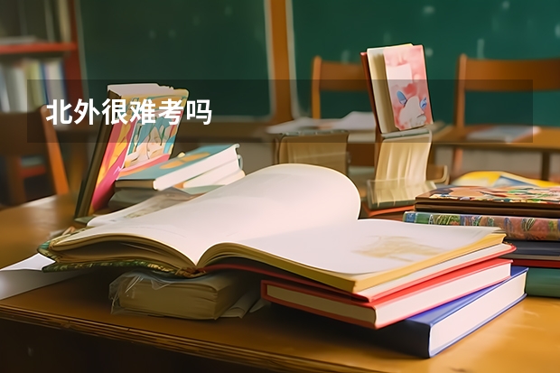北外很难考吗