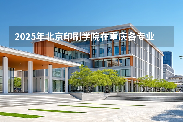 2025年北京印刷学院在重庆各专业都招多少人