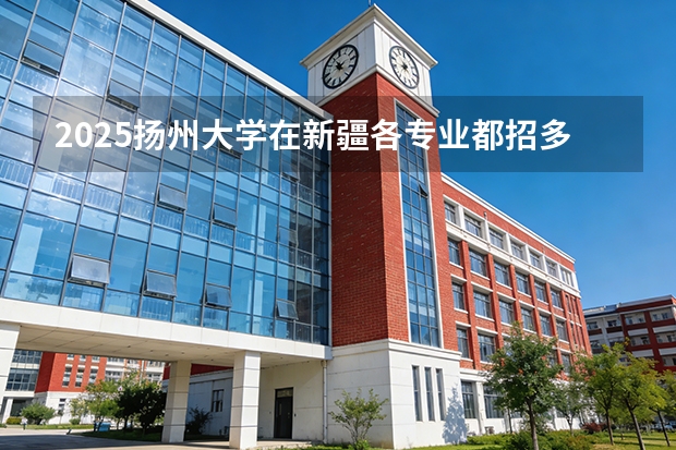 2025扬州大学在新疆各专业都招多少人（2026参考）