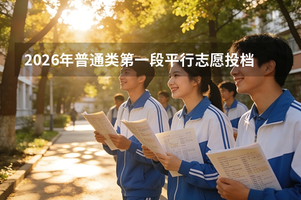 2026年普通类第一段平行志愿投档录取全攻略：投档规则与时间节点详解