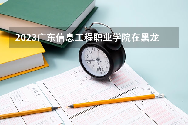 2023广东信息工程职业学院在黑龙江高考专业招生计划人数