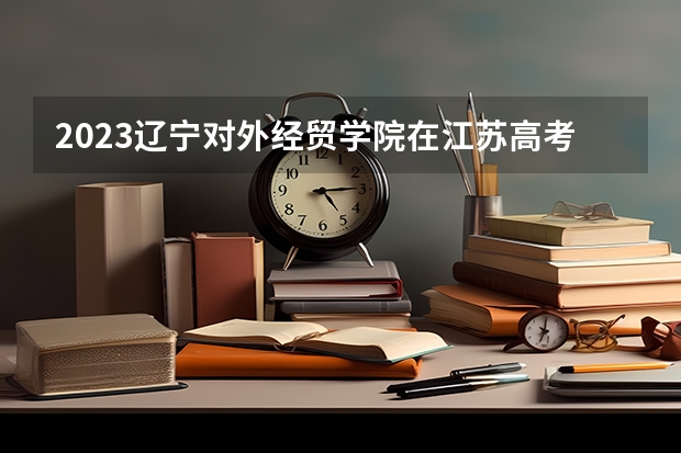2023辽宁对外经贸学院在江苏高考专业招生计划人数