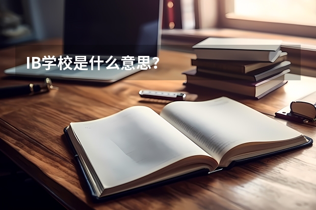 IB学校是什么意思？