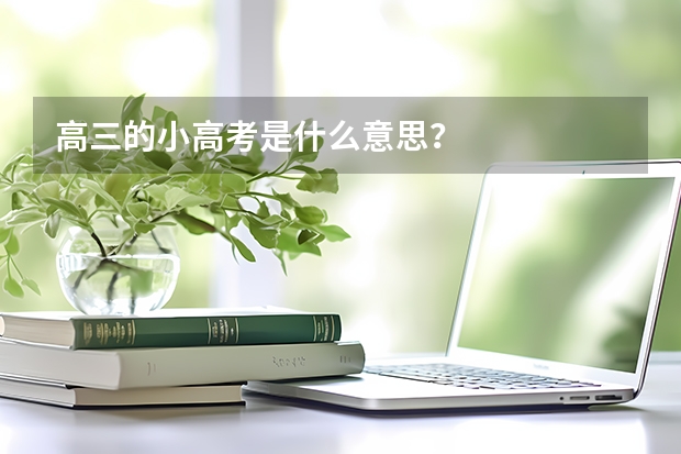 高三的小高考是什么意思？