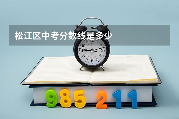 松江区中考分数线是多少