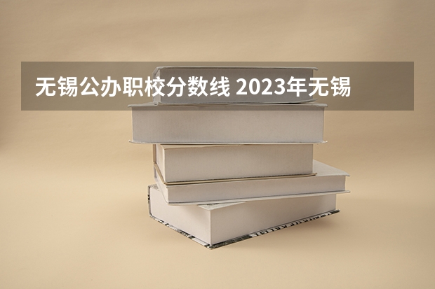 无锡公办职校分数线 2023年无锡职业技术学院录取线