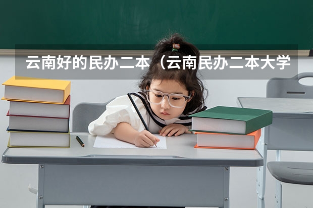云南好的民办二本（云南民办二本大学排名）