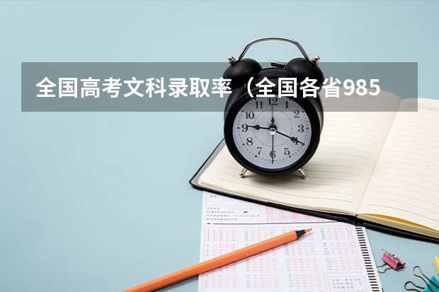 全国高考文科录取率（全国各省985、211录取率）
