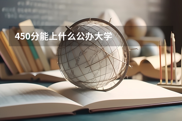 450分能上什么公办大学