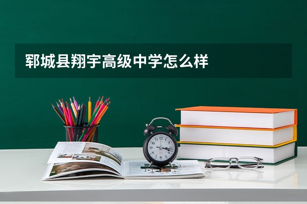 郓城县翔宇高级中学怎么样