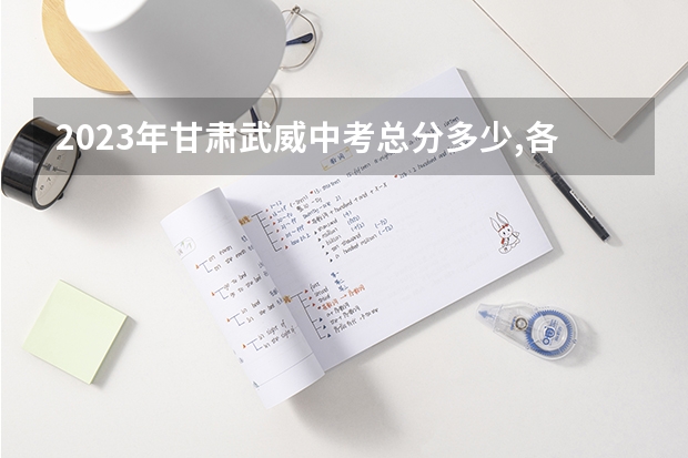 2023年甘肃武威中考总分多少,各科都是多少分?