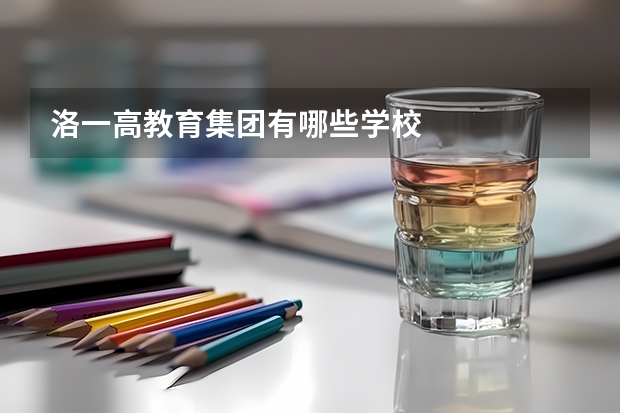 洛一高教育集团有哪些学校