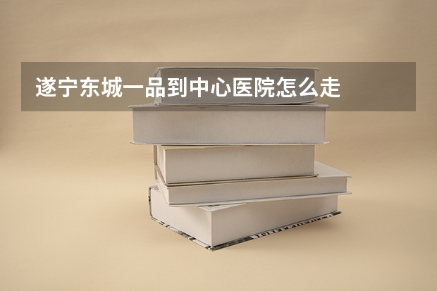 遂宁东城一品到中心医院怎么走