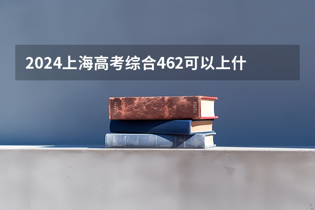 2024上海高考综合462可以上什么大学预测