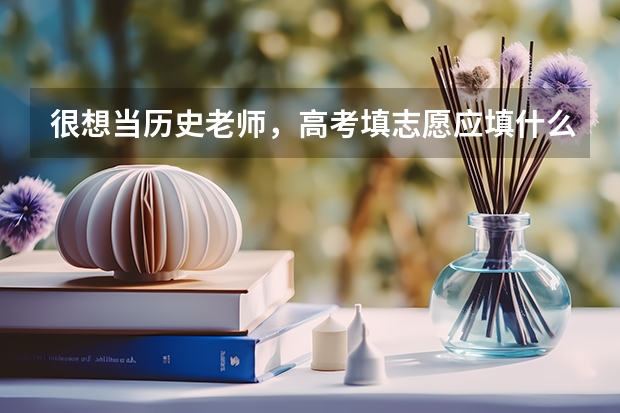 很想当历史老师，高考填志愿应填什么专业？