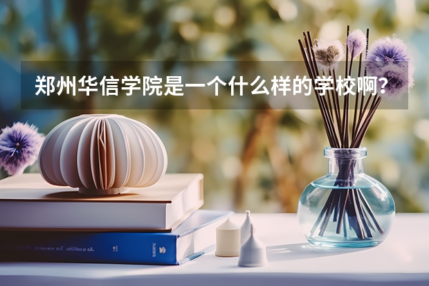 郑州华信学院是一个什么样的学校啊？