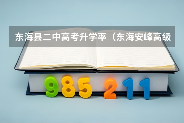 东海县二中高考升学率（东海安峰高级中学升学率）