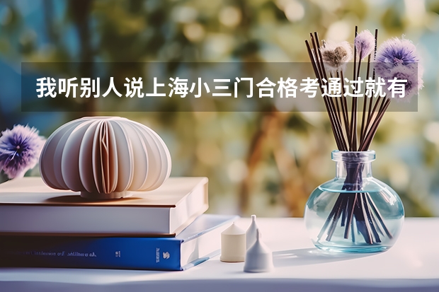 我听别人说上海小三门合格考通过就有了120分，是这样吗？等级考不合格也还有吗？