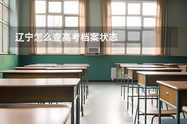辽宁怎么查高考档案状态