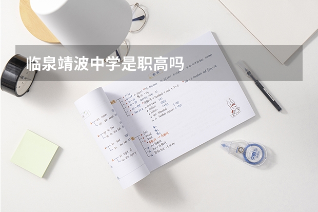 临泉靖波中学是职高吗
