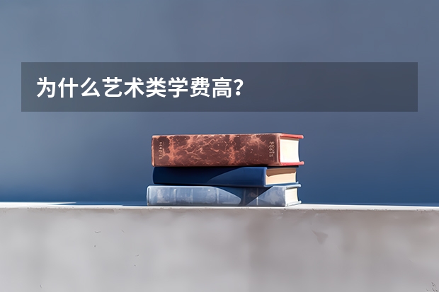 为什么艺术类学费高？