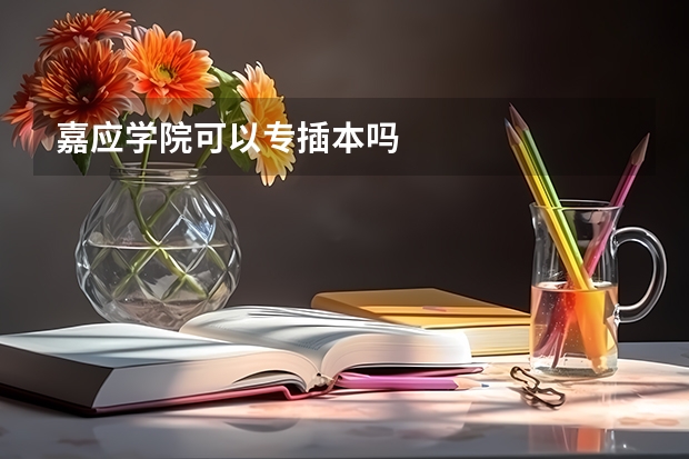 嘉应学院可以专插本吗