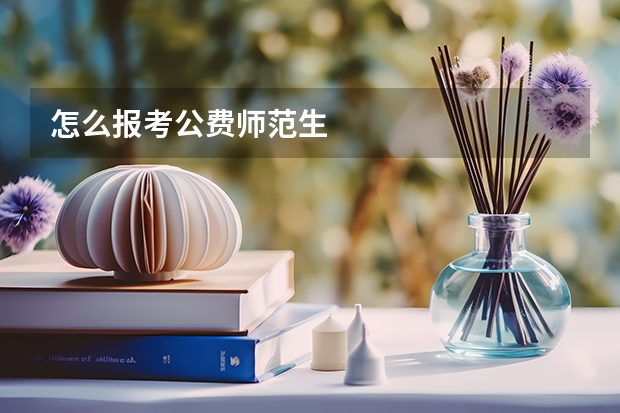 怎么报考公费师范生
