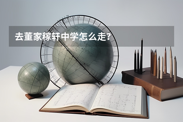 去董家稼轩中学怎么走？