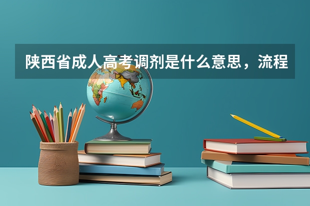 陕西省成人高考调剂是什么意思，流程是什么样的？