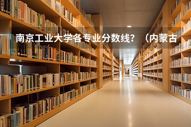 南京工业大学各专业分数线？（内蒙古工业大学分数线）