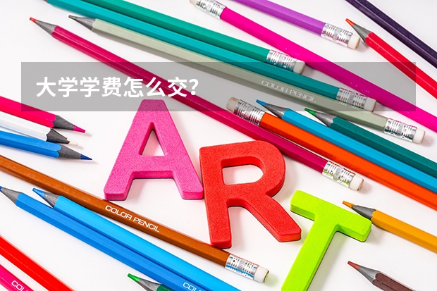 大学学费怎么交？
