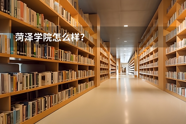 菏泽学院怎么样？