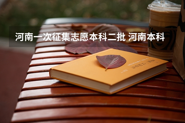 河南一次征集志愿本科二批 河南本科二批征集志愿可以报几个志愿？