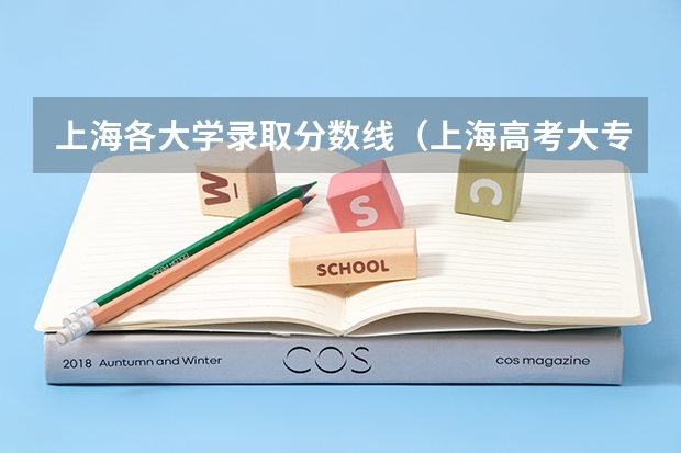 上海各大学录取分数线（上海高考大专分数线）