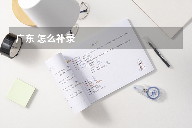 广东 怎么补录