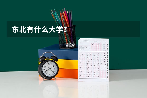 东北有什么大学？