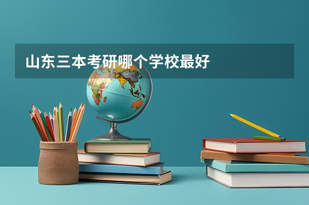 山东三本考研哪个学校最好
