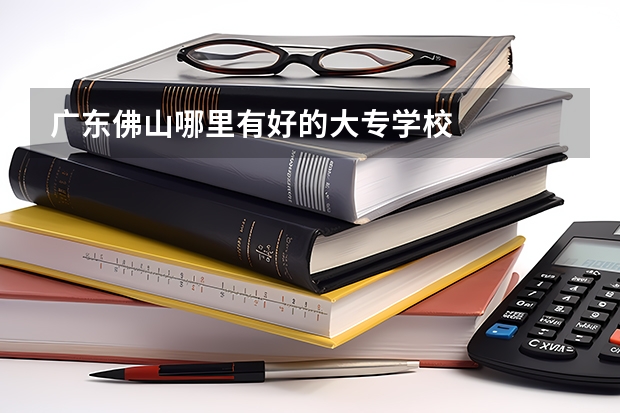 广东佛山哪里有好的大专学校