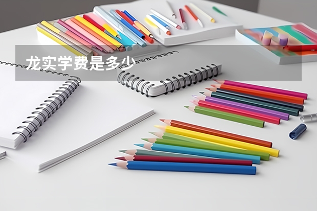 龙实学费是多少