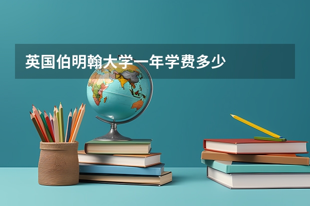 英国伯明翰大学一年学费多少