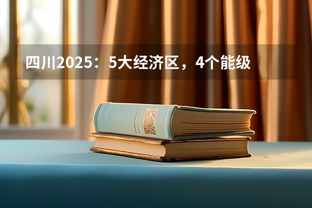 四川2025：5大经济区，4个能级梯队，新增10座机场，12城房价下跌（四川2025年新高考选考科目要求公布，“文科生”不再有学医机会！）