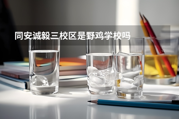 同安诚毅三校区是野鸡学校吗