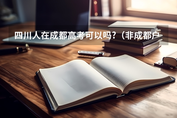四川人在成都高考可以吗?（非成都户口但是四川户口）