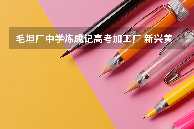 毛坦厂中学炼成记高考加工厂 新兴黄冈中学高中入学条件