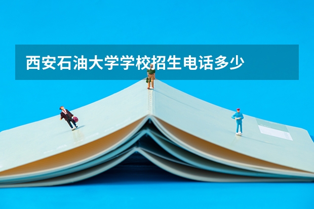 西安石油大学学校招生电话多少